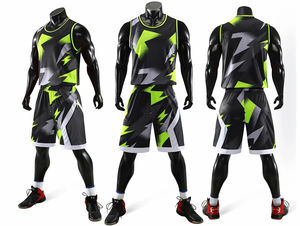 Uniforme de Baloncesto Unisex de Alta Calidad, Transpirable, sin Mangas, con Estampado por Transferencia de Calor - Product Image 2