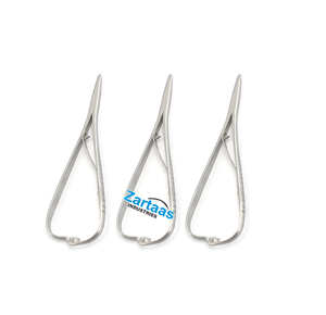 Juego de acero inoxidable de alta calidad de 3 piezas de soporte de aguja Mathieu Fabricante y exportador de instrumentos de 5,5" - Product Image 6