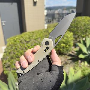 Diseñe su cuchillo individual, cuchillo de caza al aire libre, cuchillo de bloqueo de barra transversal en MOQ bajo - Product Image 6