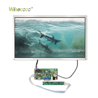 Layar LCD TFT WXGA 15.6 Inci 1366*768 Asli dengan Lampu Latar WLED, Kecerahan 400nits, Modul Panel LCD untuk Meja