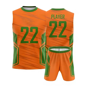 Uniformes de football 7 contre 7 personnalisés pour adultes, entièrement sublimés, ensemble d'uniformes 7 contre 7, séchage rapide, respirant, antibactérien, anti-UV, été - Product Image 1