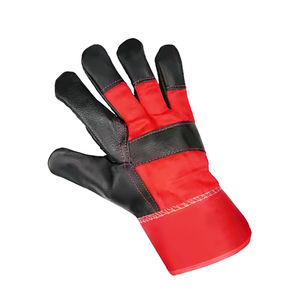 Gants de travail en cuir d'hiver unisexes sur mesure, confortables, antidérapants, anti-impact, protection des mains et des bras, texture lisse pour hommes - Product Image 3
