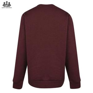 Sweat-shirt en molleton 100% coton pour homme, coupe classique, hiver |   Sweat-shirt à col rond streetwear |   Fabricant OEM de logo personnalisé - Product Image 3