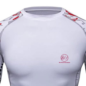 เสื้อคอมเพรสชั่นผู้ชายคุณภาพสูงรุ่นล่าสุด เสื้อคอมเพรสชั่นแขนยาวน้ำหนักเบาสำหรับผู้ชาย - Product Image 4