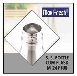 Flacon à vide chaud et froid en acier inoxydable Maxfresh M24 Plus 304 et bouteille thermos de qualité pour l'exportation - Product Image 3