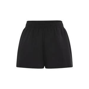 Pantalones cortos de entrenamiento de levantamiento de botines de cintura media para mujer, transpirables, de secado rápido, 100% de algodón, bolsillos laterales de doble capa, ocio al aire libre - Product Image 5