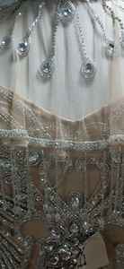 Robe brodée à la main avec des perles - Product Image 5