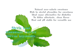 Extrait naturel de feuille de stévia rebaudiana (qualité alimentaire) glycosides de stéviol 95% (extrait standardisé) Fourniture directe d'usine HGO - Product Image 3