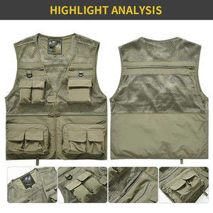 Hot TrendyTectical Gilet Couleur Unie Plaine En Cuir Véritable Gilet Personnalisé Décontracté Sans Manches Bouffant Gilets Hommes Plus La Taille Gilets - Product Image 3