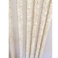 Tissu jasmin guirlande florale chaîne Punjabi indien mariage décor événement Shaadi bébé douche nuptiale douche Diwali décoration de la maison