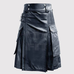 Dernier design Kilts en cuir léger Logo personnalisé Tuba adulte fabriqué au Pakistan-Articles en stock en gros - Product Image 1