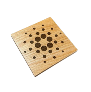 Best Coffee Table Coasters Hot Pads <b>Trivets</b> Creative Square Customize Drink Cup Walnut <b>Wooden</b> Coasters - Product Image 5