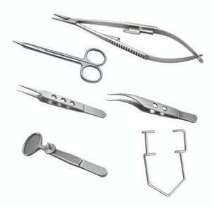 Ensemble d'instruments de chirurgie ophtalmique CHAN TARA, 8 pièces, acier inoxydable de qualité médicale, instruments microchirurgicaux réutilisables, CE - Product Image 5