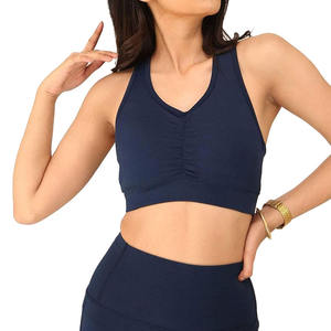 ยกทรงกีฬาสำหรับผู้หญิงเสื้อชั้นใน100% ชุดฝึกออกกำลังกายเล่นโยคะทำจากโพลีเอสเตอร์ - Product Image 3