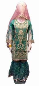 Costumes respirants pakistanais pour femmes déguisements avec vêtements de fête Sharara au Pakistan salwar kameez femmes robe femmes vêtements - Product Image 5