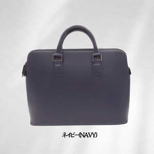 กระเป๋าธุรกิจหนังแท้ รุ่น DMB-210 สีดำ/กรมท่า/น้ำตาลเข้ม - Product Image 3