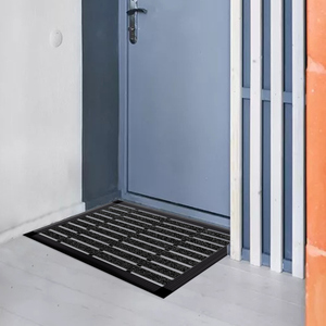Tapis d'entrée commercial de haute qualité <span class=keywords><strong>paillasson</strong></span> de sol modulaire de luxe avec tapis de sol en alliage d'aluminium à imprimé animal - Product Image 5