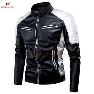 Nouveau élégant moto équitation armure course moto cuir veste Pakistan fait haute qualité moto cuir veste - Product Image 4