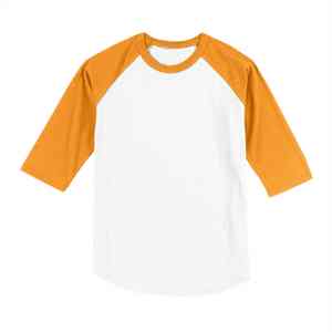 Men's 100% Cotton Crew Neck <b>Raglan</b> Long <b>Sleeve</b> <b>T</b>-<b>Shirt</b> contrast colour Detail with solid Pattern Cotton - Product Image 3