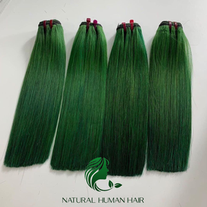 Nouvelle trame extension de cheveux populaire 100% remy Extensions de cheveux humains trame sans couture Remy machine cheveux trame liée à la main - Product Image 4