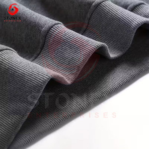 Sweat-shirt en molleton épais pour homme, pull chaud d'hiver à col rond, logo personnalisé, impression de logo et de design sur mesure, OEM - Product Image 5