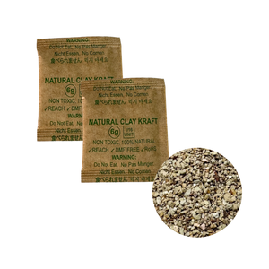 Produit haut de gamme emballage en papier Kraft argile pure déshydratant montmorillonite contrôle de l'humidité Anti-humidité Vietnam vente en gros - Product Image 1