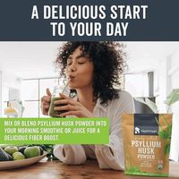 Psyllium Husk Powder Fibre naturelle pour adultes Aide à la digestion Nettoyage du côlon et régularité de l'intestin