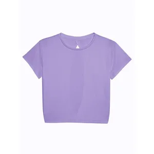 T-shirts promotionnels de sport pour femmes à dos ouvert - Product Image 5