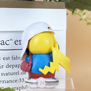 Pokem <span class=keywords><strong>Anime</strong></span> figurine Kawaii Pika-chu l'<span class=keywords><strong>anime</strong></span> homme jouets pour enfants cadeaux bureau configuration ornement - Product Image 6