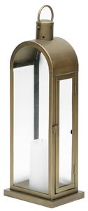 โคมไฟเชิงเทียนโบราณเชิงเทียนที่ทำจากทองเหลืองเชิงเทียนสีทอง - Product Image 4