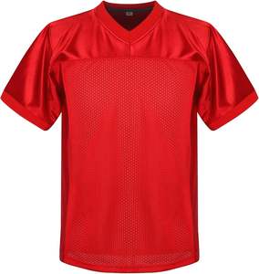 Youth American Football Wear Breathable Sports T-Shirt Set Kids Practice Blank Jersey - Product Image 1