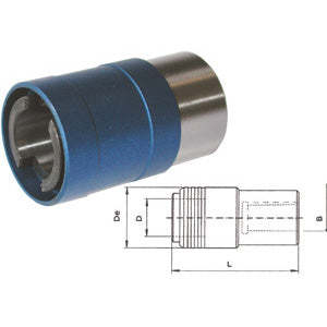 Dispositifs de taraudage de type 1 de 1465 g sans compensation axiale, dotés d'un roulement de qualité supérieure comme composant central - Product Image 1