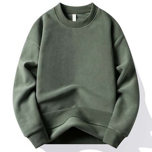 Sweat-shirt à capuche pour homme de haute qualité 100% coton, col rond, automne, broderie, impression numérique, streetwear surdimensionné - Product Image 5