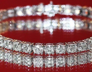 Bracelet tennis unisexe en moissanite taille princesse 5,00 carats, style hip-hop, en argent sterling 925, serti en canal, certifié IGI - Product Image 2