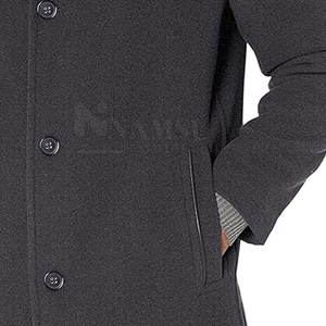Respirant fabriqué en matériel de haute qualité hommes veste en laine meilleure vente hommes veste en laine pour adulte - Product Image 4