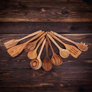 Long Handle Durable Wooden Spoon Designed for Easy Cooking Stirring Serving & Mixing in Deep Pots for Party Use - Product Image 5