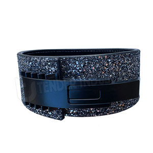 Customized Glitter Color 13mm Thickness Lever Buckle <b>Belt</b> Wholesale Price Glitter Lever <b>Belt</b> - Product Image 4