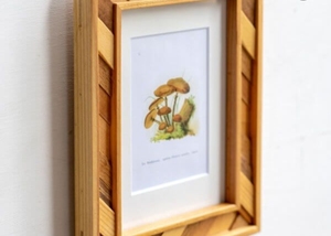 Marco de fotos de madera de Acacia hecho a mano fotografía de boda decoración de hogar y oficina foto colgante de pared marco de madera - Product Image 3