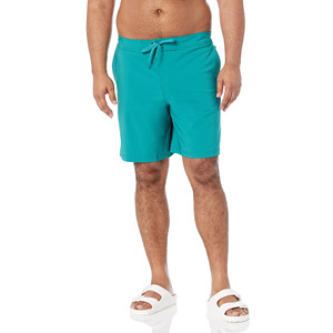 Short de course de basket-ball respirant 100% coton pour hommes Short de course pour hommes en maille imprimée graphique solide noir-Sublimation Teint uni - Product Image 4