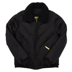 แจ็กเก็ตขนเป็ดมีฮู้ดของผู้ชายสไตล์วินเทจผ้าคอตตอนสีล้วนแวววาวขนาดใหญ่พิเศษทรงสูง - Product Image 1