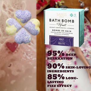 Ensemble de bombes de bain artisanales haut de gamme avec huiles hydratantes et nourrissantes, écologiques, naturelles, fabriquées en UE pour la vente en gros et les marques privées - Product Image 2