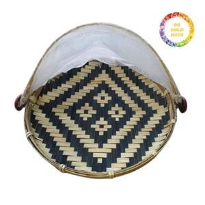 Cesta de Bambú Plana para Limpieza de Granos, Estándar de Exportación, Origen Vietnam, Diseño de Alta Calidad - Product Image 4