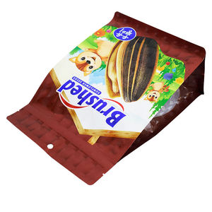 Cashew Nuts Stand Up Pouch with Side Gusset, Zip & Tear Notch - <b>Heavy</b> <b>Duty</b> Laminated, Bulk & Retail, Vietnam - Product Image 2