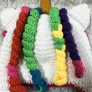 High Quality Crochet Unicorn <b>Hat</b> Cute Animal Shape Knit Baby <b>Hat</b> for Boy or Girl for Autumn or Spring Travel Cartoon Style - Product Image 4