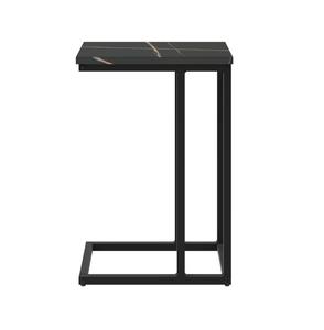 Mesa Auxiliar Decorativa Moderna de Diseño Creativo con Tapa de Metal y Aspecto Elegante, Base de Metal de Alta Calidad para Muebles de Sala de Estar - Product Image 4