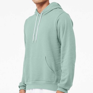 Sudaderas atléticas a la moda para hombre, sudadera deportiva, jersey de lana de Color sólido, sudadera con hombros caídos, sudadera informal con capucha - Product Image 5