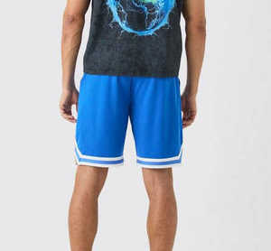 Prince Industry Jogging Shorts Hombres Baloncesto al aire libre Bolsillos con cremallera Pantalones cortos Verano Malla Pantalones cortos Transpirable Sudor Wicking Jogging - Product Image 2