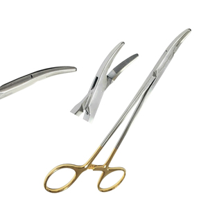 Venta al por mayor Heaney soporte de aguja fórceps instrumentos quirúrgicos de acero inoxidable TC carburo de tungsteno insertar 24cm Heaney soporte de aguja - Product Image 2