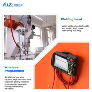روبوت لحام أوتوماتيكي عالي الجودة بـ <span class=keywords><strong>6</strong></span> محاور، طقم ذراع روبوت إلفين HJZ بالليزر - Product Image 5