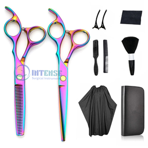 Premium Thinning Scissors for Right Handed Professionals <b>Titanium</b> Coated Salon Quality Shears for Precision Styling - Product Image 4